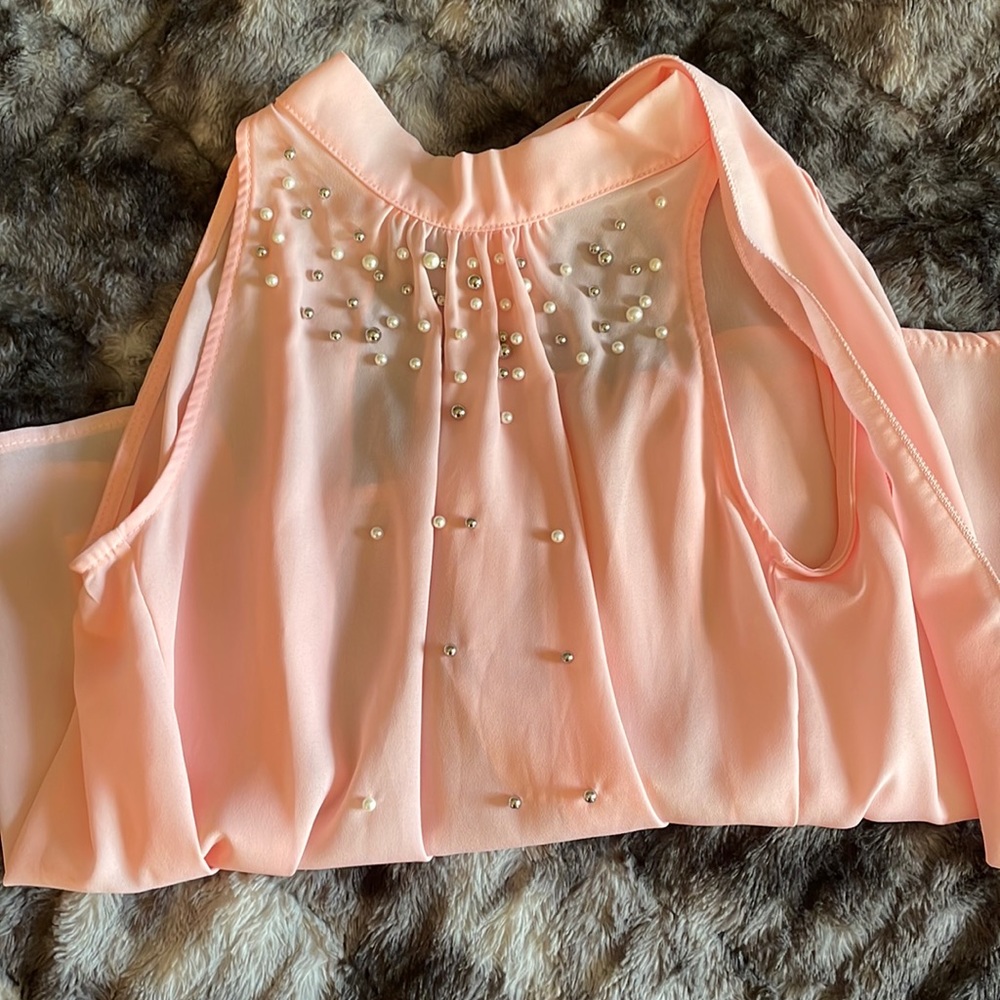 Pink blouse